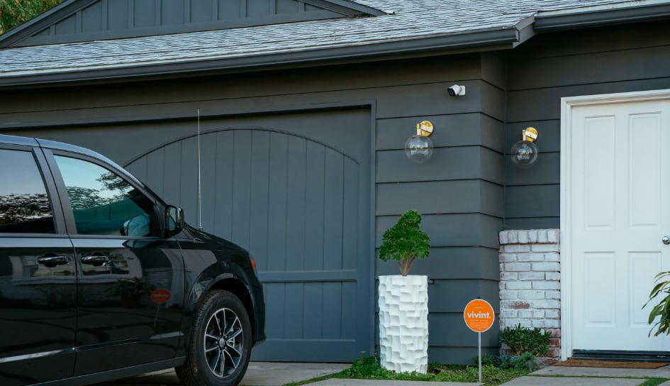 Vivint home security camera in Des Moines